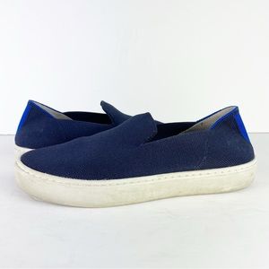 Rothy’s The Original Sneaker Navy Blue Slip On Eco Friendly Comfort Shoes